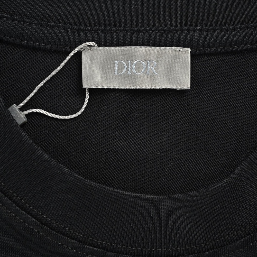 🐯Dior Embroidered Short Sleeve Shirt - Picture 6 of 9